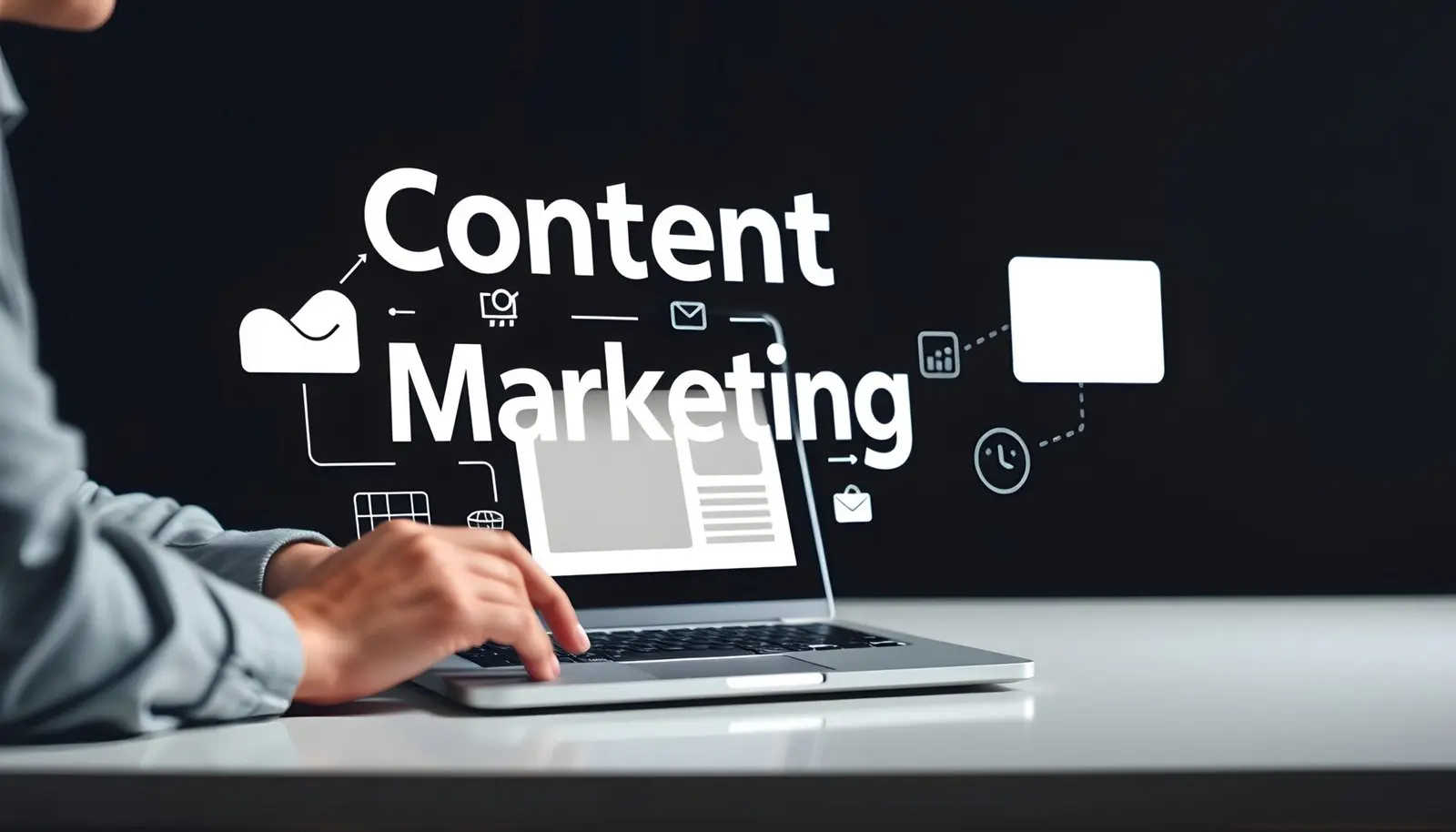 valuable and relevant and consistent content to attract and retain a clearly defined audience